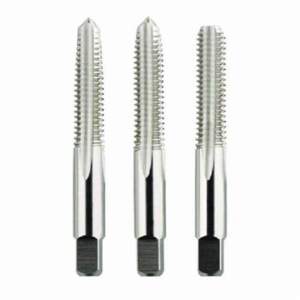 Morse Hand Tap Set, Straight Flute, Series 2046, Imperial, 3 Piece, 1420 Size, GroundUNC Thread Standa 32701